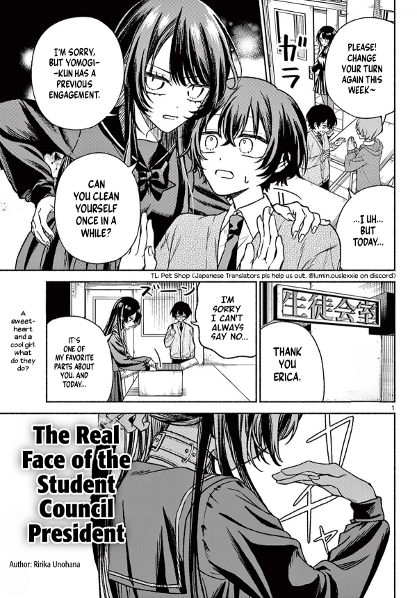 The Real Face of the Student Council President The Real Face of the Student Council President